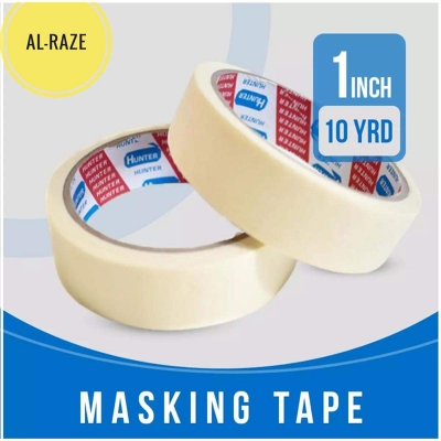 Picture of Masking tape/1 inch Masking Tape- 2Pcs- 20 Yards-White