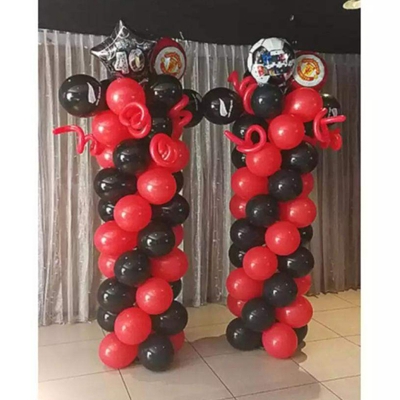 Picture of Black and red balloon 50pc/Monty black and red balloon 50pc/indian balloon 50lc-Black