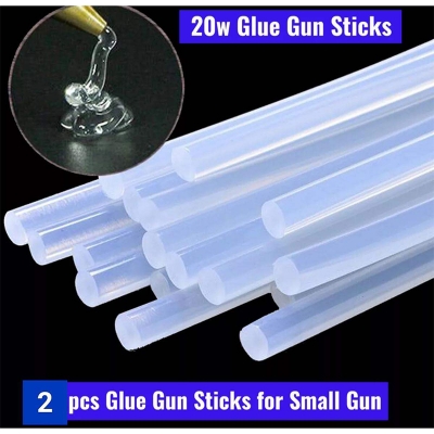 Picture of Glue stick-3pc/Glue Stick for 20w Glue Gun- Small-3pc/20 Wat Hot Melt (Thin) Stick Glue-White