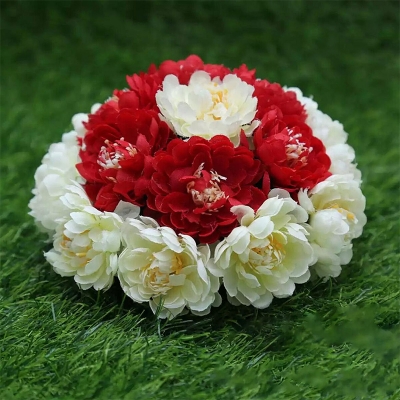 Picture of Flower khopa/Artificial flower khopa/Bride khopa ful/Fuler khopa-White