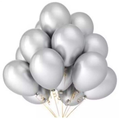 Picture of Silver balloon/silver monty balloon/Monty balloon-20pc-Silver