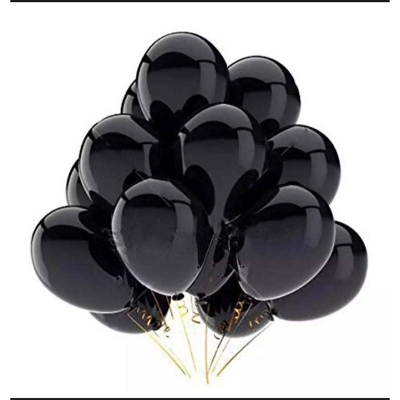 Picture of Black balloon/black Monty balloon/Monty balloon-20pc Black-Black