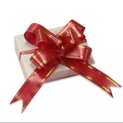 Picture of Flower Ribbon 10pc-Red