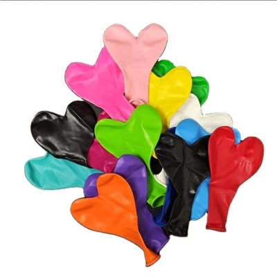 Picture of Heart Shape Love balloon multicolor 20 pc-Multicolor