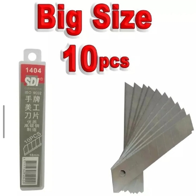 Picture of Anti Cutter Blade Big Size 1 box-10Pcs/Big size anti cutter blade-Silver