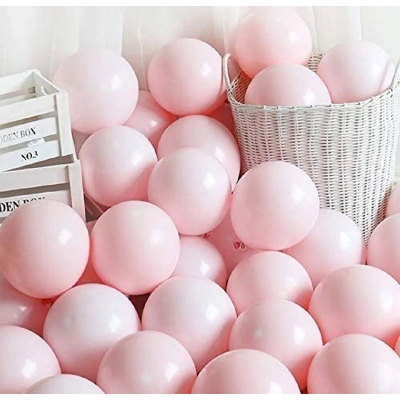 Picture of Light pink balloon-15pc/pastel light pink balloon-15pc-Light pink