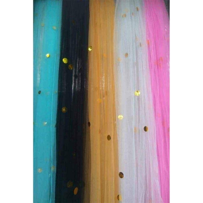 Picture of Decoration Back Dot Tissue Curtain