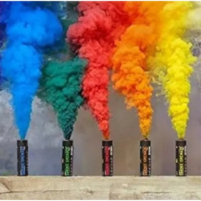 Picture of colour smoke For Party And Photoshoot colour Smoke-1Pc/Smoke -Set The Scene For Parties And Photoshoots With Our Color Smoke Set 5pc set-Multicolor