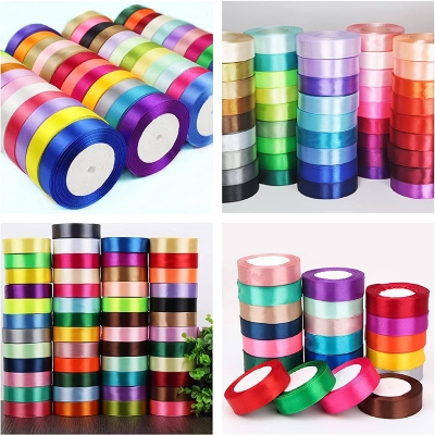 Picture of Satin Ribbons 1 inch 75 fee/25 yard 1ps-Multicolor