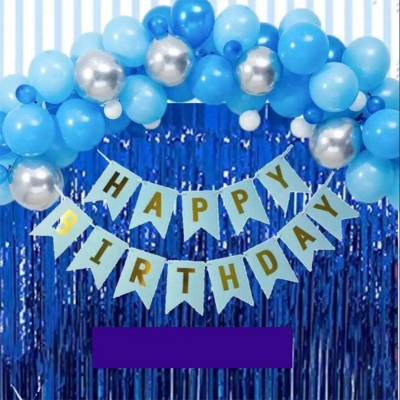 Picture of Happy Birthday Combo Full Set Blue-in low budget-Blue