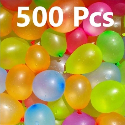 Picture of Water Balloons / Balloon 500 Pieces Packet Small Size -1.5 Inches-Multicolor