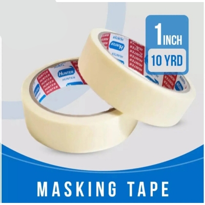 Picture of Masking Tape 1 Inch 1pc - 20 Yards (1pcs)-Off White