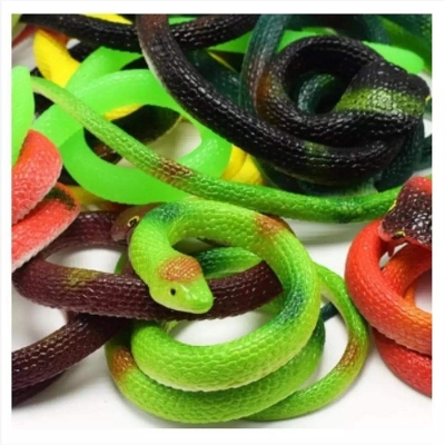 Picture of Toy snake/New Rubber Snake Toy for kids-Multicolor