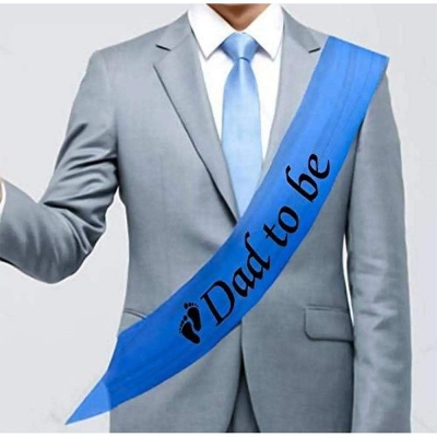 Picture of Dad to be Sash-Multicolor