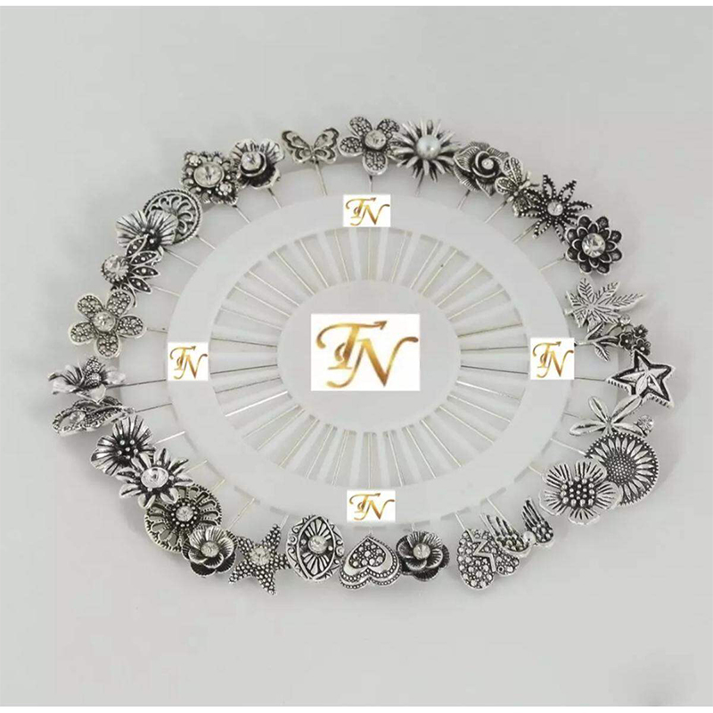Picture of Steel Hijab Pin-5pc/silver hijab pin/stainless steel Hijab Pin-5pc for Women-Silver