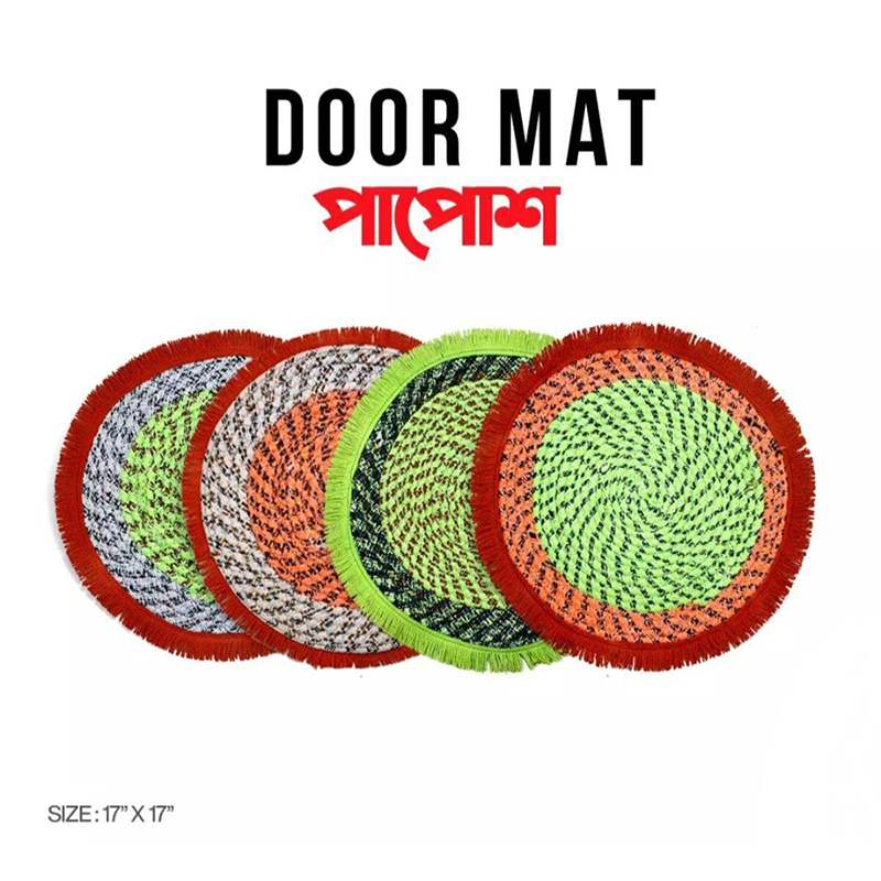 Picture of DoorMate/paposh/floor paposh/door paposh/Living Room & Bedroom Floor Mats Hall Door Soft paposh Multi-Colour-Multicolor