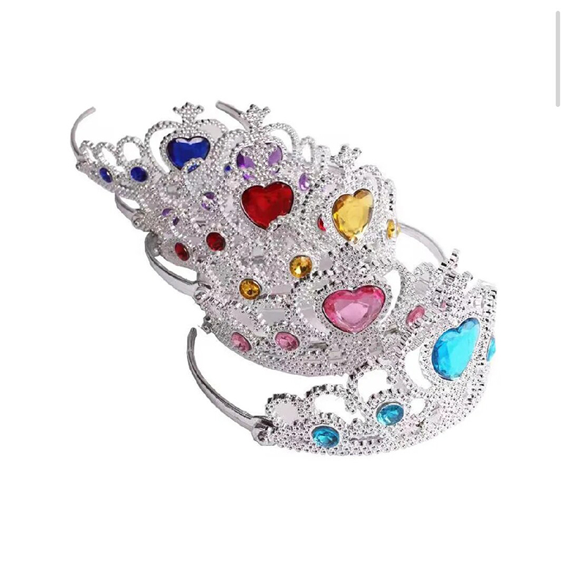 Picture of Frozen Elsa crown girls headband crown-Multicolor-Int:M