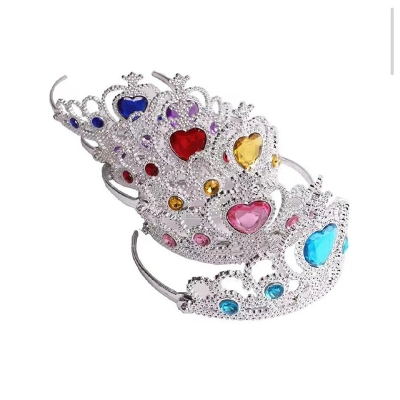 Picture of Frozen Elsa crown girls headband crown-Multicolor-Int:M