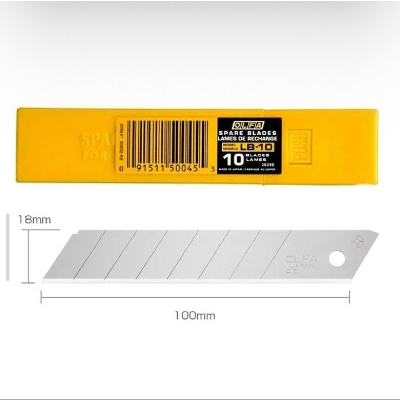 Picture of Anti Cutter Blade Big Size 1 box-10Pcs/Big size anti cutter blade-Silver