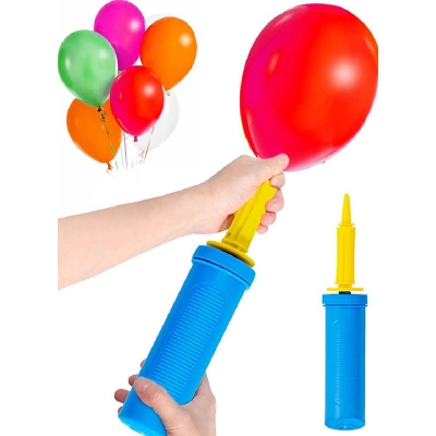 Picture of Balloon 100 Pcs+ Balloon Pumper 1 pcs /Balloon and pumper set-Multicolor