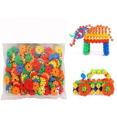 Picture of Kids learning toy Block Game For Kids Flower Block - Toys-Multicolor