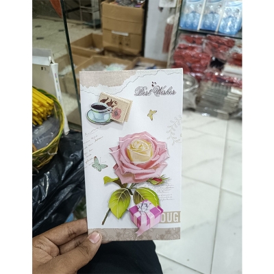 Picture of Thank You Gift Card/3D Happy Birthday Greeting Card for Wish on Birthday-Multi