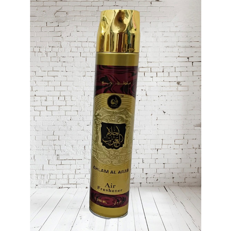Picture of Ahlam al Arab Air Freshener Spray - Refresh Your Home Indoor Fresh Floral Woody Fragrance -300ml