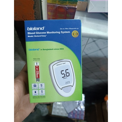 Picture of Bioland diabetics machine/Bioland Easy Blood Glucose Monitoring System-Multicolor
