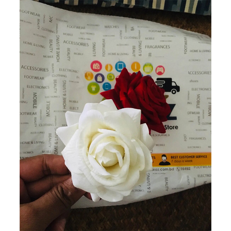 Picture of Rose flower hair clip-1pc/Artificial Large Rose Flower Hair Clip-Int: One size