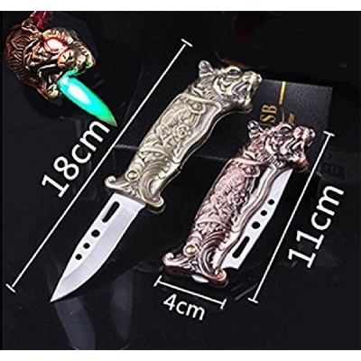 Picture of 2 in 1 Lighter Multifunction Automatic Folding Suit for Camping/Fishing, Kitchen accessories-Multicolor