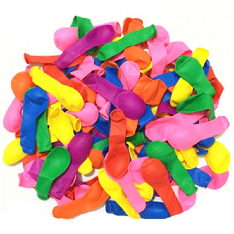 Picture of Balloon 100 Pcs+ Balloon Pumper 1 pcs /Balloon and pumper set-Multicolor