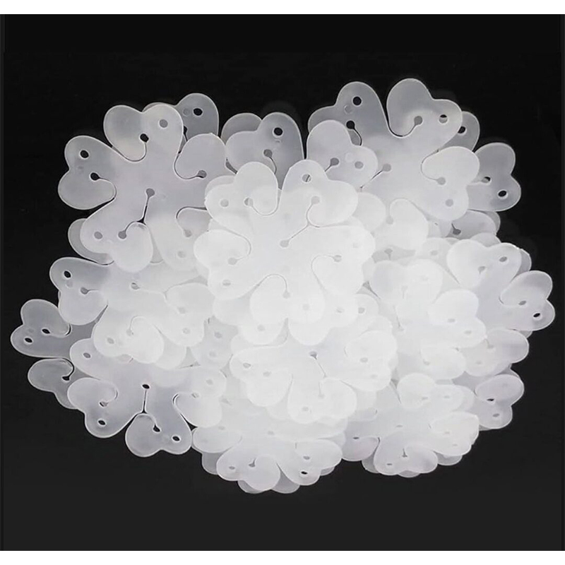 Picture of 5pcs Flower Balloon Clip/Flower Balloon Clips Birthday Party/balloon clips-White