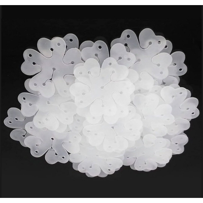 Picture of 5pcs Flower Balloon Clip/Flower Balloon Clips Birthday Party/balloon clips-White