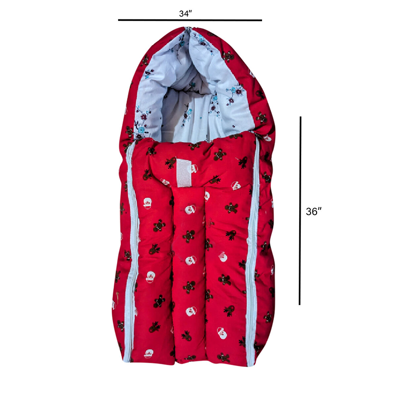 Picture of 2 in 1 Baby Sleeping Blanket for Newborn (36 Inch - 34 Inch, 1Pcs)-Multicolor