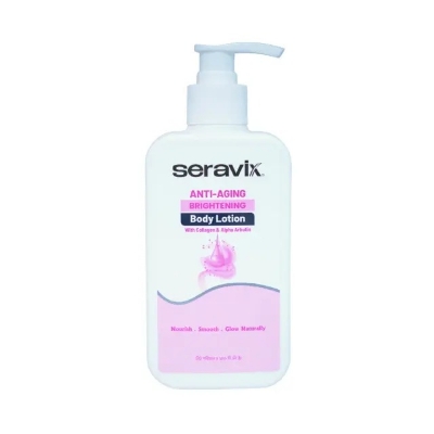 Picture of Seravix Anti Aging Brightening Body Lotion With Collagen & Alpha Arbutin 240ml