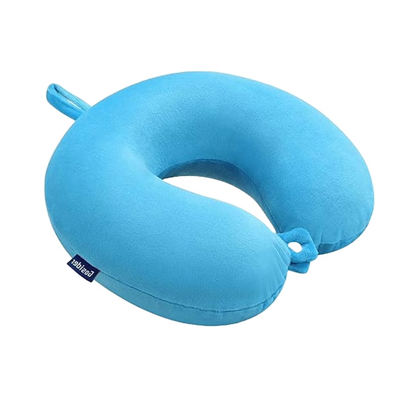 Picture of Travel Neck Pillow For Men And Women Premium Soft Velvet U Shape Journey Cushion Washable Cover Multiple Color