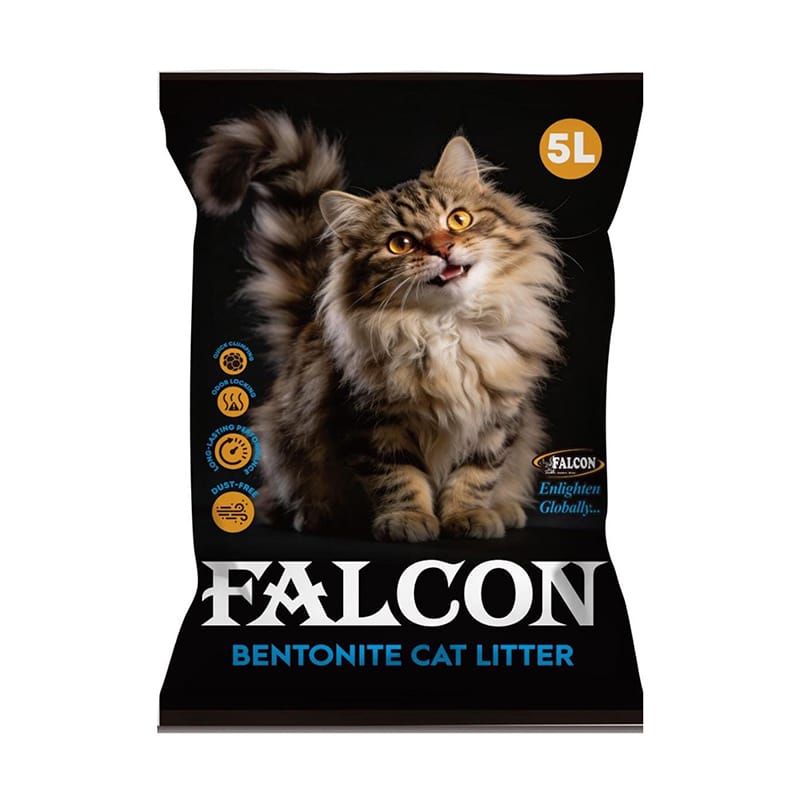 Picture of Felcon Meow Cat Litter (Natural Bentonite) – 5L | Premium Fragrance Variants