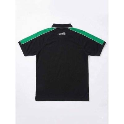 Picture of Contrast Polo Shirt for Men – Stylish Short Sleeve Casual Golf Shirt, Classic Collared T-Shirt for Everyday Wear-Black(Int:M)