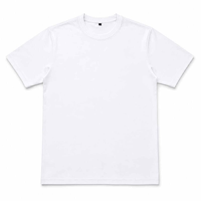 Picture of Contrast T-Shirt for Men and Women – Stylish Two-Tone Casual Graphic Tee, Trendy Unisex Streetwear Shirt-White(Int:L)