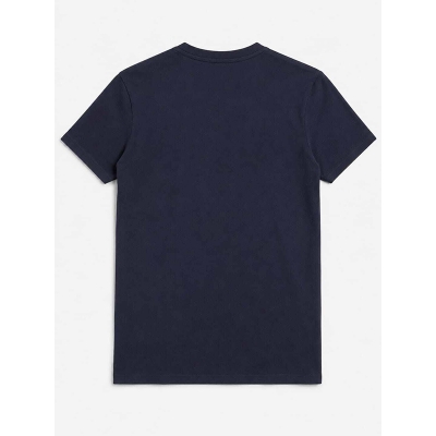 Picture of Contrast T-Shirt for Men – Stylish Color Block Casual Tee, Short Sleeve Cotton Shirt, Trendy Streetwear Top-Black