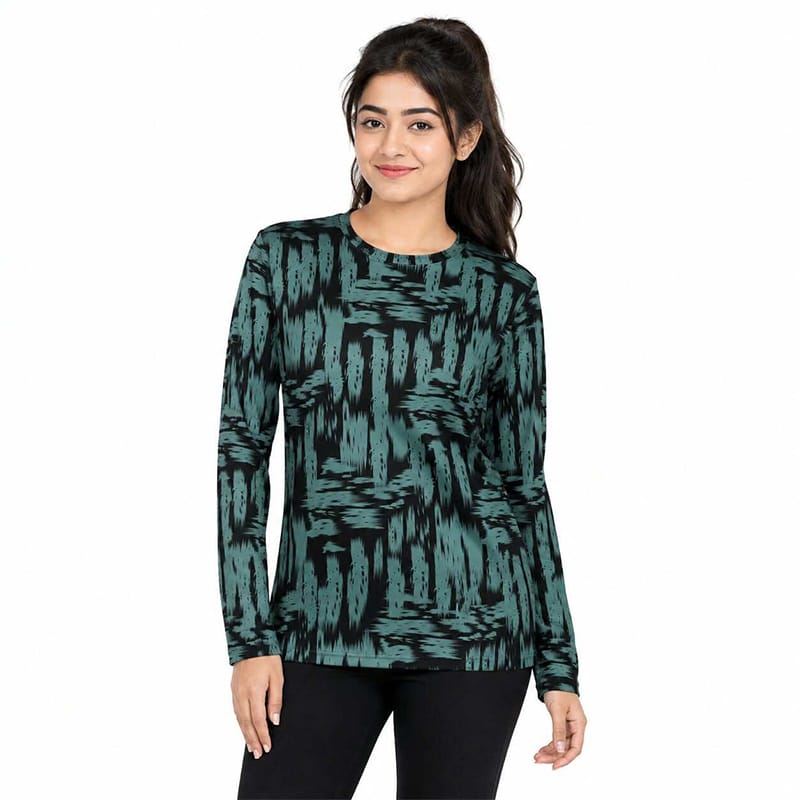 Picture of Full Sleeve Contrast Shirt for Men | Stylish Casual Wear with Premium Contrast Details, Comfortable Fit & Modern Fashion Design-Multicolor(Int:XL)