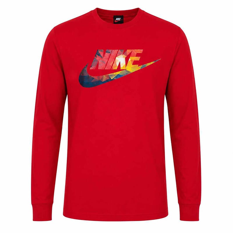 Picture of Full Sleeve Contrast Shirt for Men | Stylish Casual Wear with Premium Contrast Details, Comfortable Fit & Modern Fashion Design-Red