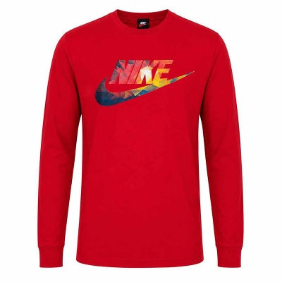 Picture of Full Sleeve Contrast Shirt for Men | Stylish Casual Wear with Premium Contrast Details, Comfortable Fit & Modern Fashion Design-Red