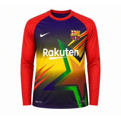 Picture of Full Sleeve Contrast T-Shirt for Men – Stylish Color Block Design, Premium Casual Wear, Trendy Streetwear Fashion Top-Multicolor