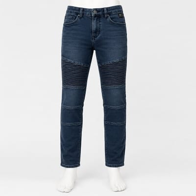 Picture of Denim Jeans Pants For Men All Season Denim Fabric Export Quality New Style Slim Fit Blue Color-Blue(Waist:28)