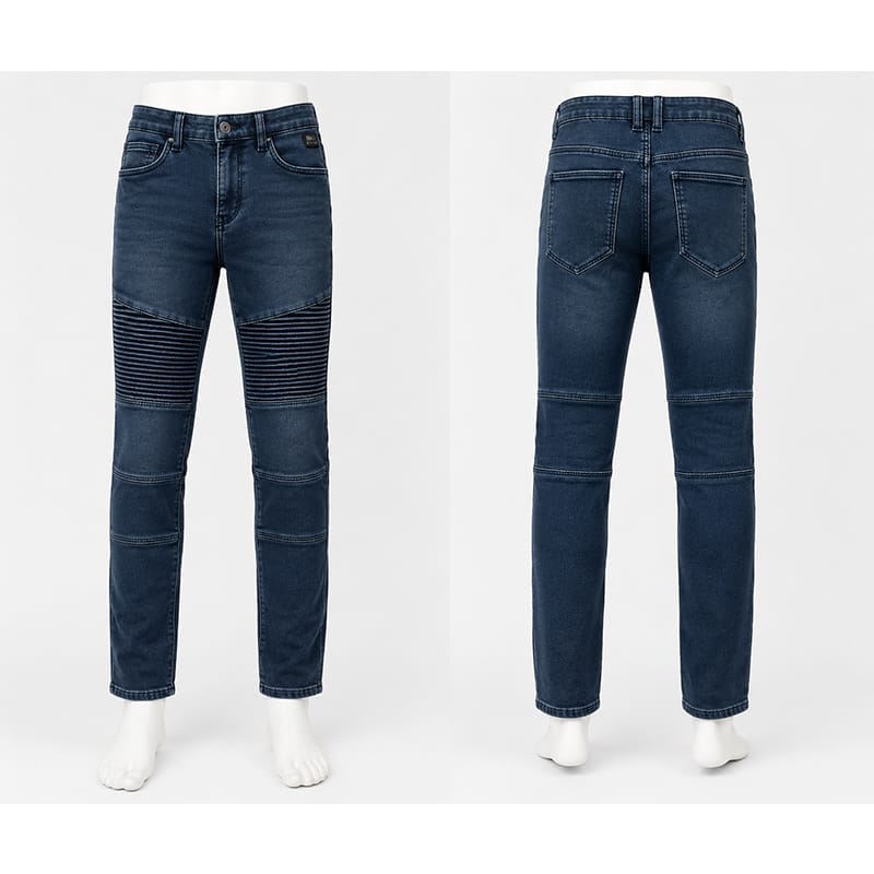 Picture of Denim Jeans Pants For Men All Season Denim Fabric Export Quality New Style Slim Fit Blue Color-Blue(Waist:28)
