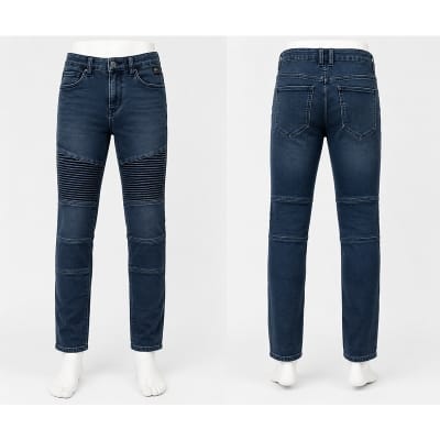 Picture of Denim Jeans Pants For Men All Season Denim Fabric Export Quality New Style Slim Fit Blue Color-Blue(Waist:28)