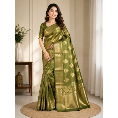 Picture of Sari Contrast Design | Elegant Contrast Color Saree for Women | Stylish Traditional & Modern Saree | Festive, Wedding & Party Wear | Beautiful Designer Saree Collection