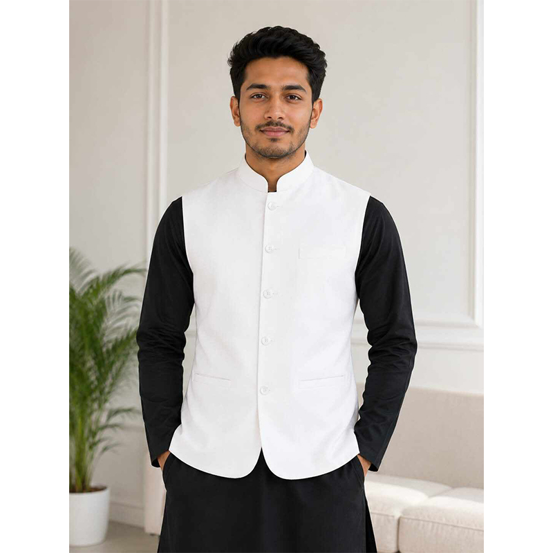 Picture of Koti Contrast: Stunning Traditional Koti Designs, Modern Style, Color Combinations & Latest Trends for Stylish and Elegant Looks-White