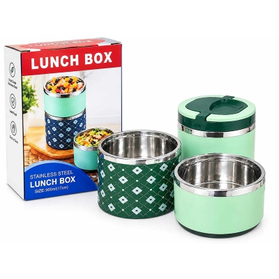 Picture of Lunch box or tiffin box collection-Multicolor